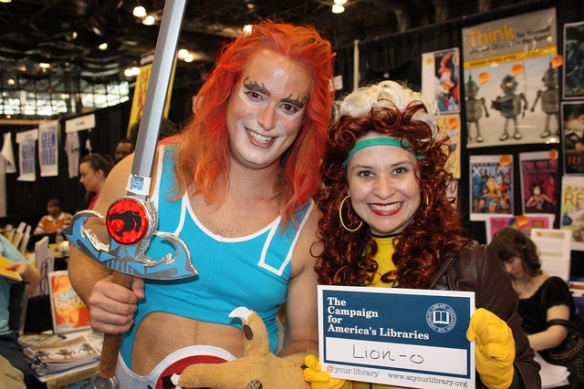 Larry as Lion-O New York Comic Con NYCC